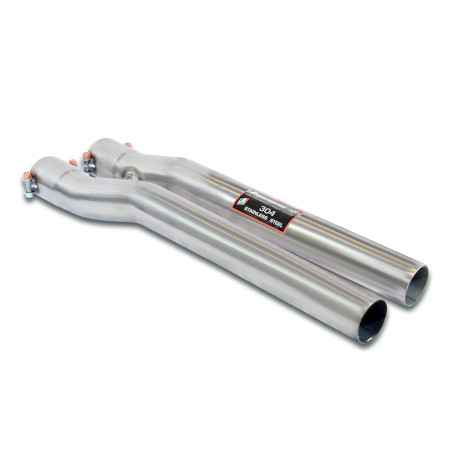  SUPERSPRINT exhaust systems Supersprint Mid "H-Pipe" MERCEDES W205 C 400 4-Matic 15+ | races-shop.com