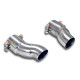 SUPERSPRINT exhaust systems Supersprint Connecting pipes Right - Left for OEM endpipes MERCEDES W212 E 200 / 250 CGI (Sedan + Wagon) 09-13 | races-shop.com