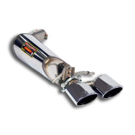  SUPERSPRINT exhaust systems Supersprint Rear exhaust Left 120x80 (AMG style) MERCEDES C207 E 500 / E 550 Coupè (4.7i V8 Bi-Turbo) 11-13 | races-shop.com