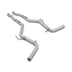 Supersprint Centre pipe Right - Left for OEM catalytic MERCEDES C216 CL 500 / CL 550 4.7i V8 Bi-Turbo 11-13