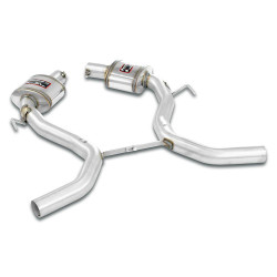Supersprint Centre exhaust Right + Left MERCEDES R230 SL 350 V6 (M112 - 3.7L - 3v) 03-06
