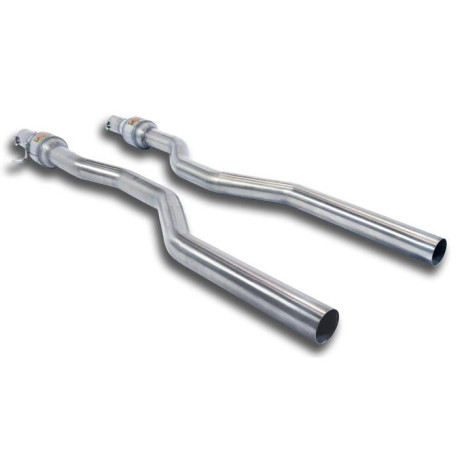  SUPERSPRINT exhaust systems Supersprint Centre pipes + catalytic converters kit Right - Left MERCEDES X166 GL 450 4.7i Bi-Turbo V8 12-15 | races-shop.com