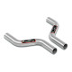  SUPERSPRINT exhaust systems Supersprint Connecting pipes kit Right - Left MERCEDES R107 380 - 420 - 500 SL V8 80-85 | races-shop.com