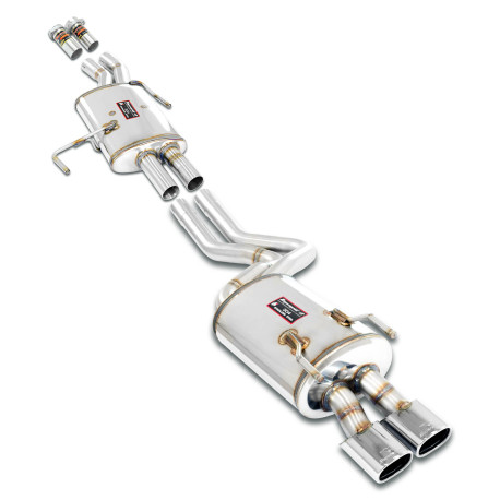  SUPERSPRINT exhaust systems Supersprint Cat.-Back package - B MERCEDES W140 400 SE V8 91-92 | races-shop.com