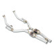  SUPERSPRINT exhaust systems Supersprint Intermediate pipes with Metallic catalytic Right + Left MERCEDES W140 600 SE V12 91-92 | races-shop.com