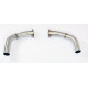  SUPERSPRINT exhaust systems Supersprint Exit pipes kit Right - Left for OEM endpipe MERCEDES X156 GLA 45 AMG 4-matic 14-15 | races-shop.com