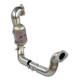  SUPERSPRINT exhaust systems Supersprint Downpipe + Metallic catalytic converter MERCEDES W177 A 35 AMG 4-Matic 19+ (with valve) | races-shop.com