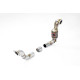  SUPERSPRINT exhaust systems Supersprint Downpipe + Metallic catalytic converter MERCEDES W177 A 35 AMG 4-Matic 19+ (with valve) | races-shop.com