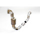  SUPERSPRINT exhaust systems Supersprint Downpipe + Metallic catalytic converter MERCEDES W177 A 35 AMG 4-Matic 19+ (with valve) | races-shop.com