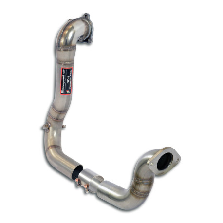  SUPERSPRINT exhaust systems Supersprint Downpipe kit (Replaces OEM kat) MERCEDES W177 A 35 AMG 4-Matic 19+ (with valve) | races-shop.com