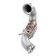  SUPERSPRINT exhaust systems Supersprint Downpipe + Metallic catalytic converter MERCEDES W177 A 45 AMG 4-Matic+ 20+ (with valve) | races-shop.com