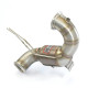  SUPERSPRINT exhaust systems Supersprint Downpipe + Metallic catalytic converter MERCEDES W177 A 45 AMG 4-Matic+ 20+ (with valve) | races-shop.com