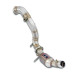  SUPERSPRINT exhaust systems Supersprint Downpipe Right + Metallic catalytic WRCDeletes the primary catalytic MERCEDES W205 C63 AMG 4.0i V8 Bi-Turbo 15+ | races-shop.com