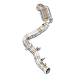 Supersprint Downpipe Left + primary catalytic Deletes the secondary catalytic + GPF MERCEDES W205 C63 AMG 4.0i V8 Bi-Turbo 19+