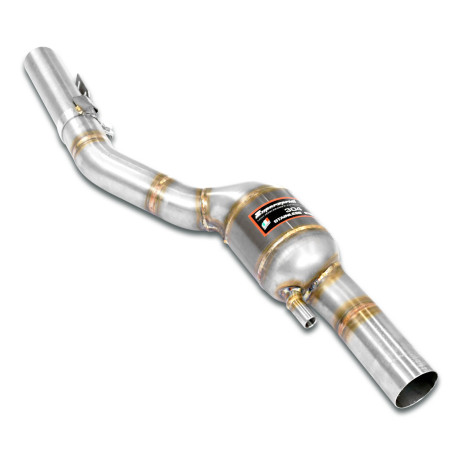  SUPERSPRINT exhaust systems Supersprint Front metallic catalytic Left MERCEDES W209 CLK DTM AMG 5.5l Kompressor 2006 | races-shop.com
