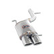  SUPERSPRINT exhaust systems Supersprint Rear exhaust Left 120x80 MERCEDES R171 SLK 55 AMG V8 04-11 | races-shop.com