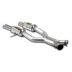 Supersprint Central muffler + "X-Pipe" (short wheelbase) MERCEDES T251 R 63 AMG 4-Matic V8 06-07