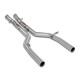  SUPERSPRINT exhaust systems Supersprint Centre pipe Right - Left MERCEDES C190 AMG GT 4.0i V8 Bi-Turbo 15+ | races-shop.com