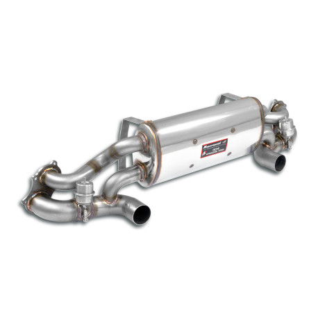  SUPERSPRINT exhaust systems Supersprint Rear exhaust right - left with valvesFor the stock tips PORSCHE 718 BOXSTER GTS 4.0L 21+ (with valve) | races-shop.com