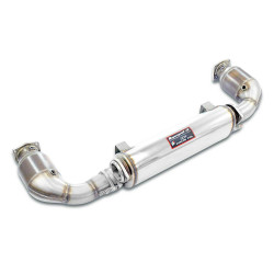 Supersprint Rear exhaust Right - Left "Sport" + Metallic catalytic converter PORSCHE 997 Turbo 09+