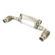  SUPERSPRINT exhaust systems Supersprint Rear exhaust Right - Left "Sport" + Metallic catalytic converter PORSCHE 997 Turbo 09+ | races-shop.com