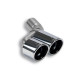  SUPERSPRINT exhaust systems Supersprint Connecting pipe kit Right + endpipe OO90 PORSCHE 991 Carrera / Carrera 4 3.4i 12-15 | races-shop.com