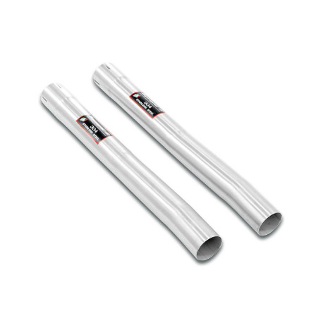 SUPERSPRINT exhaust systems Supersprint Front pipes kit Right - Left (Replaces OEM front exhaust) PORSCHE Panamera Turbo / Turbo S 4.8i 10-13 | races-shop.com