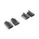  SUPERSPRINT exhaust systems Supersprint Endpipe kit Right + Left 4 exit 100x75 "Gun Metal Grey" PORSCHE Panamera Sedan 2.9L V6 21+ (with valve) | races-shop.com