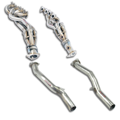  SUPERSPRINT exhaust systems Supersprint Headers performance package PORSCHE 958 CAYENNE S 4.8i V8 10-13 | races-shop.com