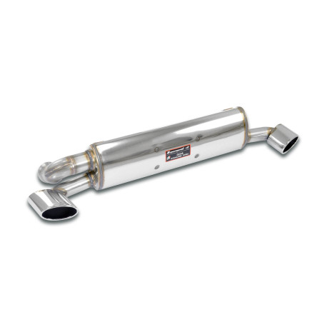  SUPERSPRINT exhaust systems Supersprint Rear exhaust Right - Left 120x80 PORSCHE 964 Carrera 3.6L (For 993 Body Kit conversion) | races-shop.com