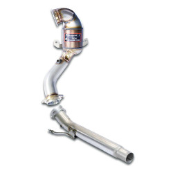 Supersprint Turbo downpipe kit + Metallic catalytic converter WRC SEAT LEON 5F Cupra 2.0 TSI 13-15