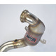  SUPERSPRINT exhaust systems Supersprint Turbo downpipe kit + Metallic catalytic converter WRC SEAT LEON 5F Cupra 2.0 TSI 13-15 | races-shop.com