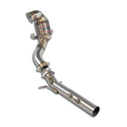 Supersprint Turbo downpipe kit + Metallic catalytic converter WRC - Deletes GPF SEAT LEON 5F Cupra 2.0 TSI 18+