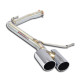  SUPERSPRINT exhaust systems Supersprint Rear pipe OO80 (Muffler delete) SEAT LEON 5F ST Wagon 4Drive 2.0 TDI 14+ | races-shop.com