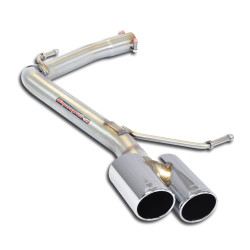 Supersprint Rear pipe OO80 (Muffler delete) SEAT LEON 5F ST Wagon 4Drive 2.0 TDI 14+