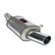  SUPERSPRINT exhaust systems Supersprint Rear exhaust 120x80 VW GOLF II RALLYE 4x4 1.8 G60 88-91 | races-shop.com