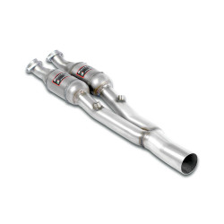Supersprint Front Metallic catalytic converter. Right - Left VW GOLF IV R32 - For R36 engine conversion 02-04
