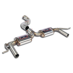 Supersprint Rear exhaust "Racing" VW GOLF VII R 2.0 TFSI 14-16