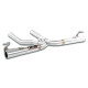  SUPERSPRINT exhaust systems Supersprint Rear pipe Right - Left (Muffler delete) VW TOUAREG 3.6 FSI V6 10-13 | races-shop.com
