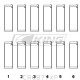 Engine parts KING conrod bearing BMW S54B32 3.2L (no extra coating) | races-shop.com