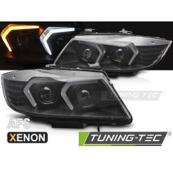 XENON AFS HEADLIGHTS LED BLACK fits BMW E90 / E91 LCI 09-11