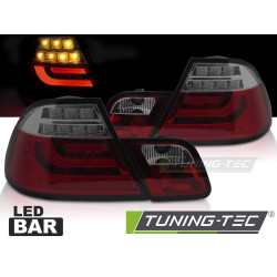 LED TAIL LIGHTS RED SMOKE fits BMW E46 99-03 COUPE