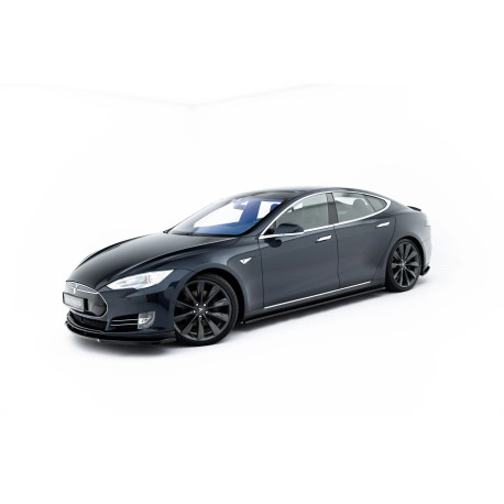 Body kit and visual accessories Set of Splitters V.1 Tesla Model S Mk1 | races-shop.com