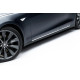 Body kit and visual accessories Set of Splitters V.1 Tesla Model S Mk1 | races-shop.com