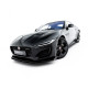 Street Pro Front Splitter + Flaps Jaguar F-Type X152 Facelift 2 (Black-Red + Gloss Flaps)
