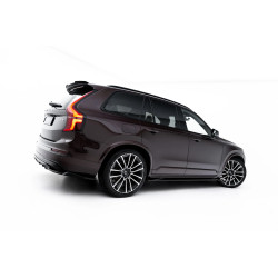 MAXTON DESIGN side skirts diffusers for Volvo XC90 Mk2 Facelift 2, glossy black
