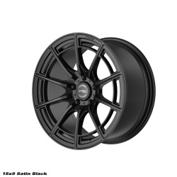 STROM DS-F55 wheel 18x9 5x114.3 73.1 ET30, Full Satin Black