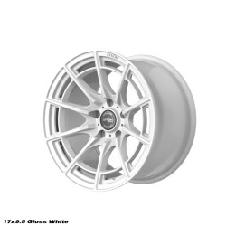 STROM DS-F55 wheel 17x9.5 5x120 72.6 ET15, Full Gloss White
