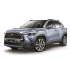 Hood deflectors Front hood deflector for TOYOTA Corolla Cross 2020-up | races-shop.com