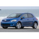 Hood deflectors Front hood deflector for TOYOTA Auris 2010-2012 | races-shop.com
